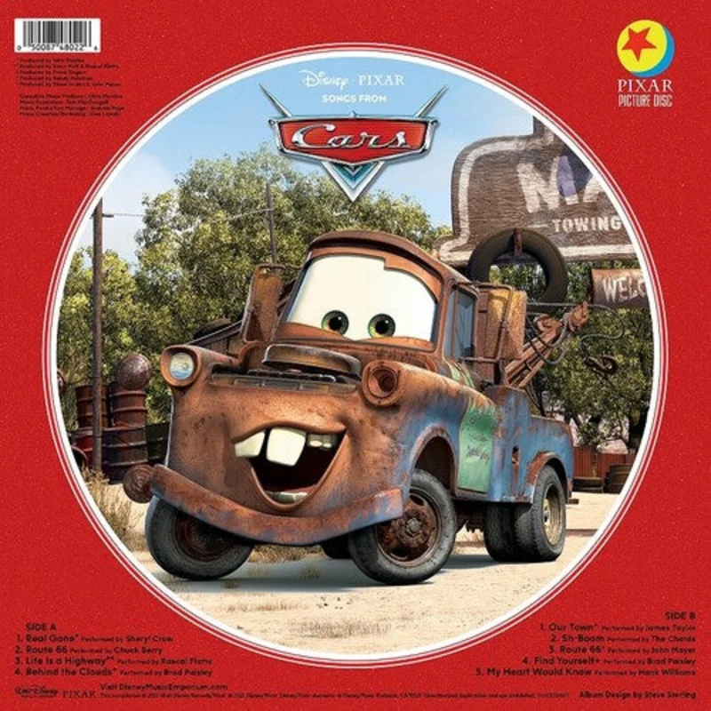 Various: Songs From Cars (Original Soundtrack) 12" (picture disc)