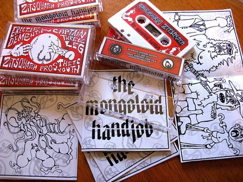 Various: The Mongoloid Handjob cassette