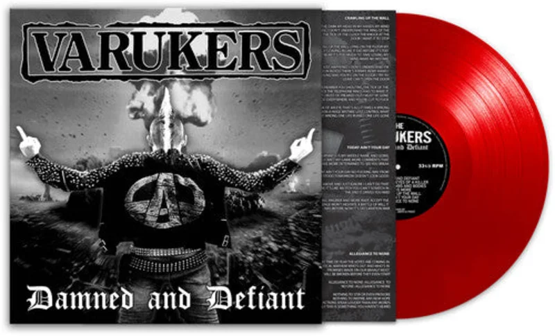 Varukers: Damned & Defiant 12" (red vinyl)