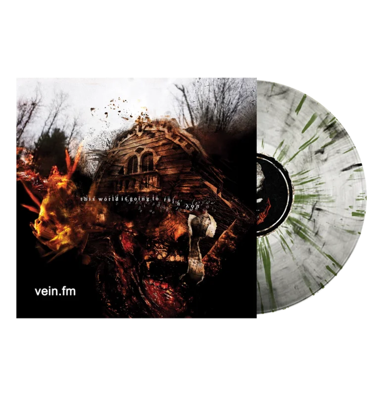 VEIN.FM 'THIS WORLD IS GOING TO RUIN YOU' LP - CLEAR/BLACK SMOKE/GREEN/SPLATTER