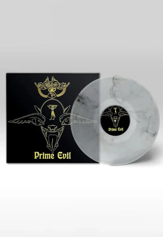 VENOM 'PRIME EVIL' LP - IMPORT - CLEAR/BLACK/MARBLE