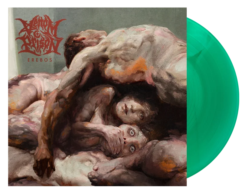 VENOM PRISON 'EREBOS' LP - EXCLUSIVE - LTD. 500 - EMERALD GREEN