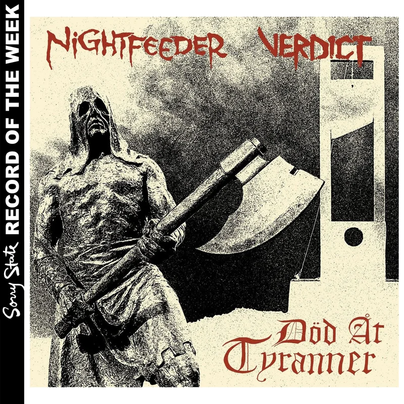 Verdict / Nightfeeder: Dd t Tyranner Split 12"