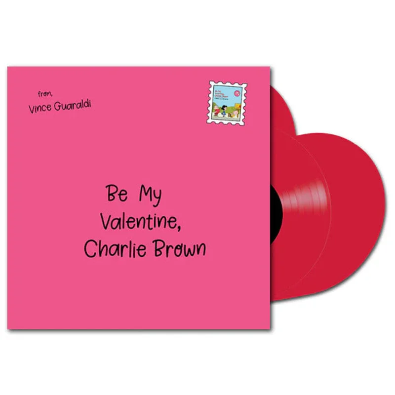 Vince Guaraldi: Be My Valentine, Charlie Brown 12" (Heart Shaped Red Vinyl)