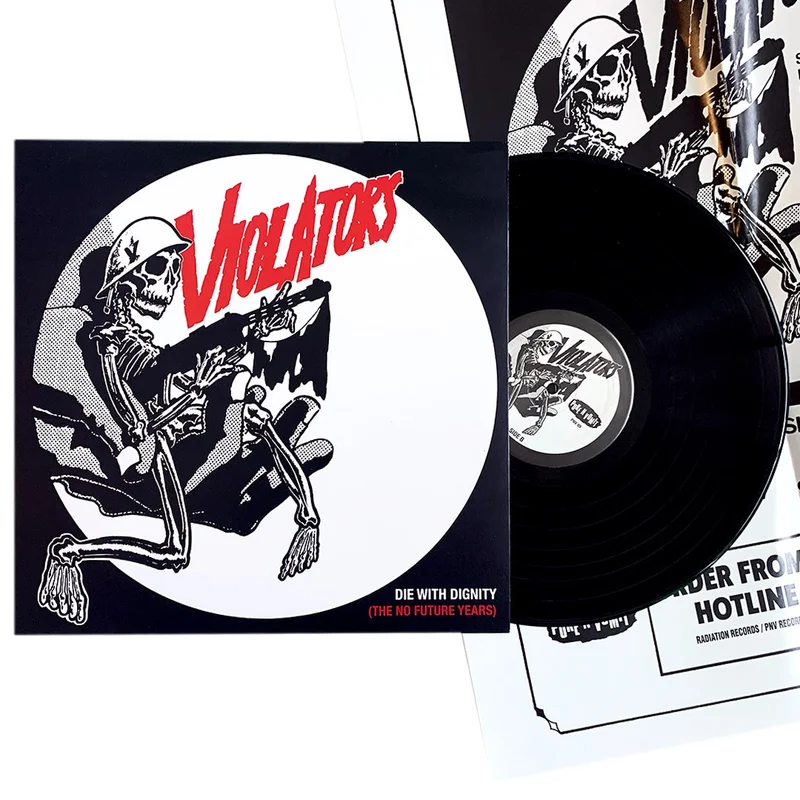 Violators: Die With Dignity (No Future Years) 12"