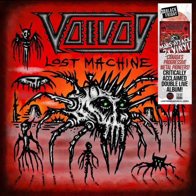 Voivod: Lost Machine - Live 2x12" (Black Friday 2025)