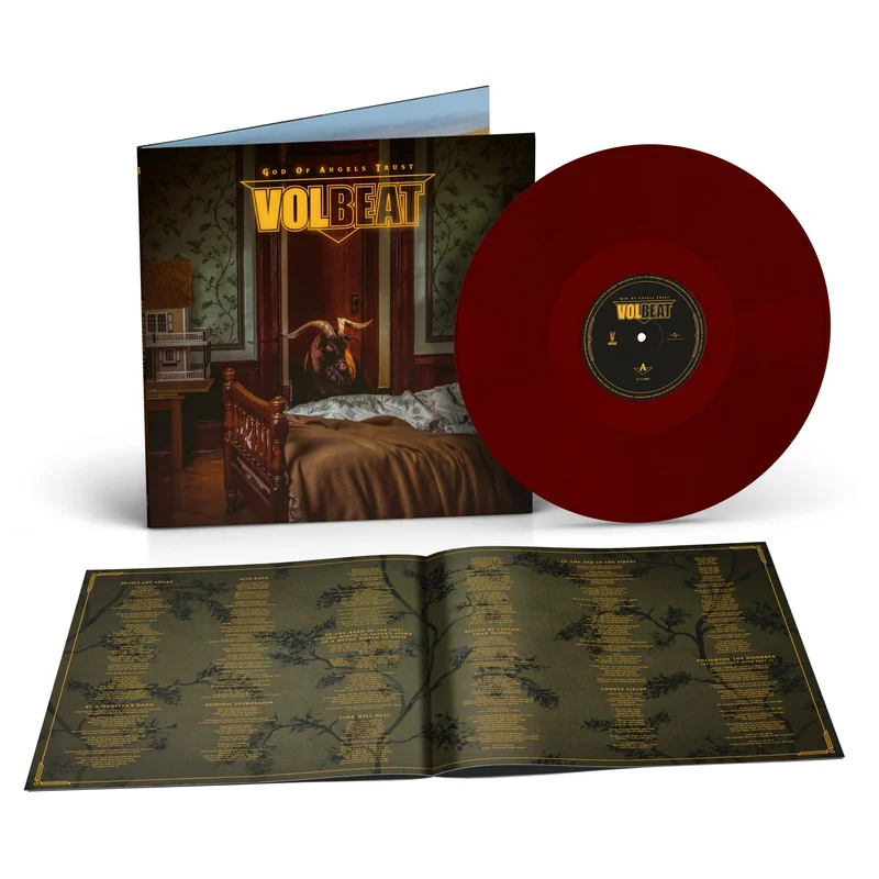 VOLBEAT GOD OF ANGELS TRUST LP - EXCLUSIVE - LTD. 1000 - OXBLOOD