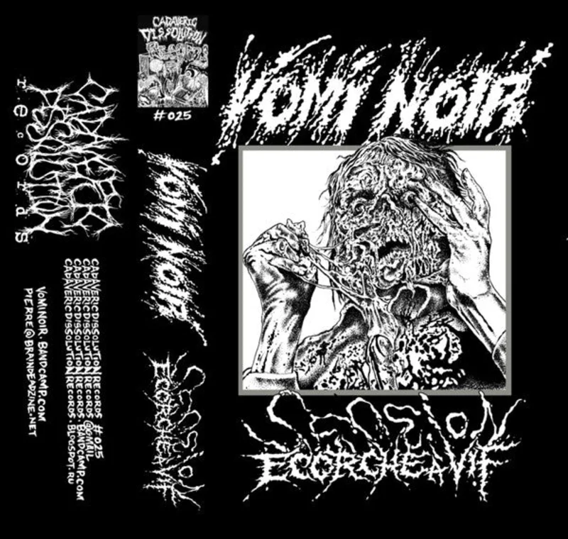 Vomi Noir: Session Ecorch Vif (Peeled Alive Session) cassette