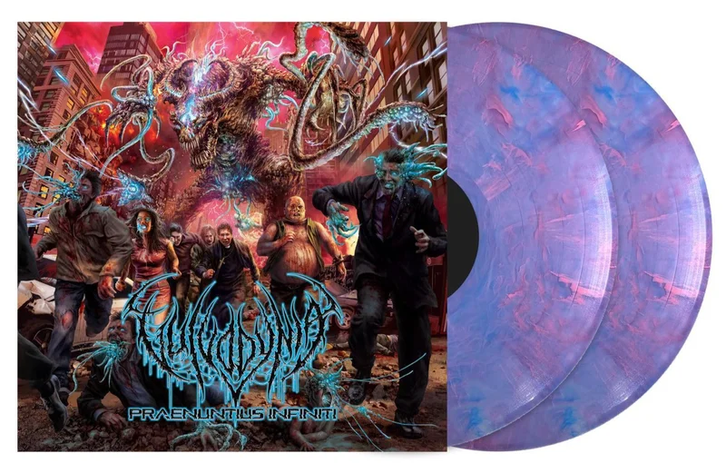 VULVODYNIA 'PRAENUNTIUS INFINITI' 2LP - BUBBLEGUM