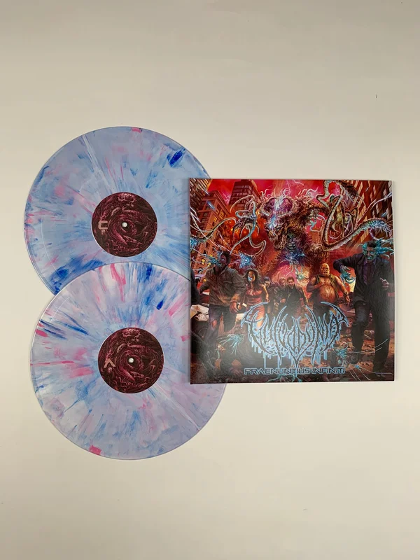 VULVODYNIA PRAENUNTIUS INFINITI 2LP - LTD. - BLUE/WHITE/PINK/SPLATTER