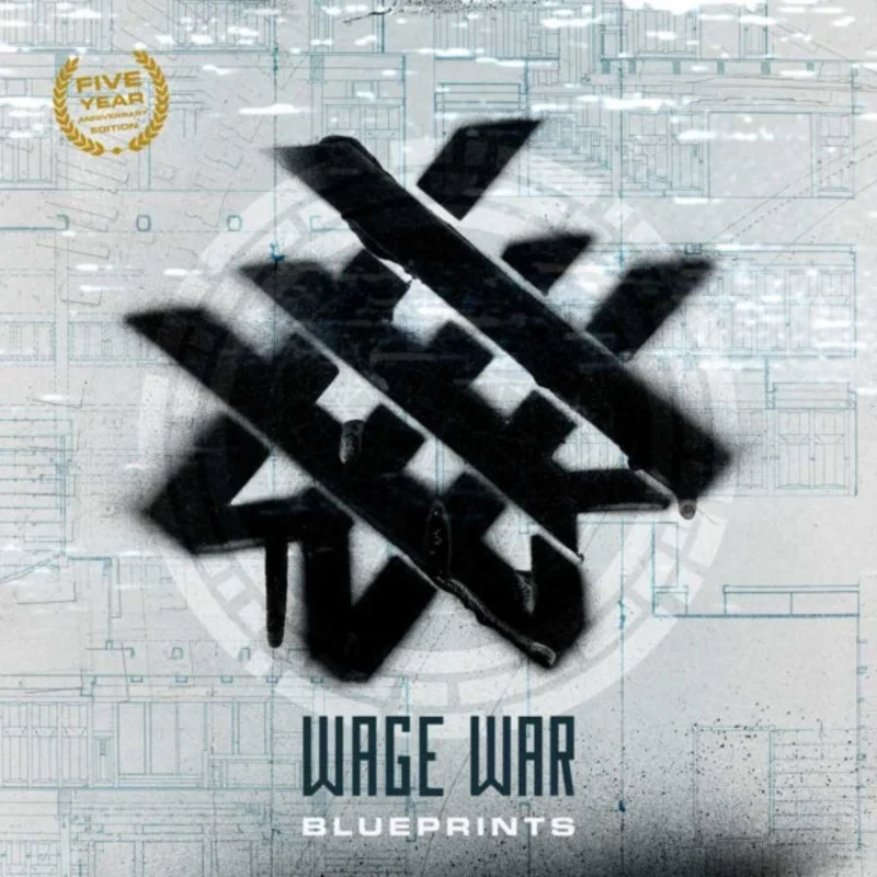 WAGE WAR 'BLUEPRINTS' 5TH ANNIVERSARY LP