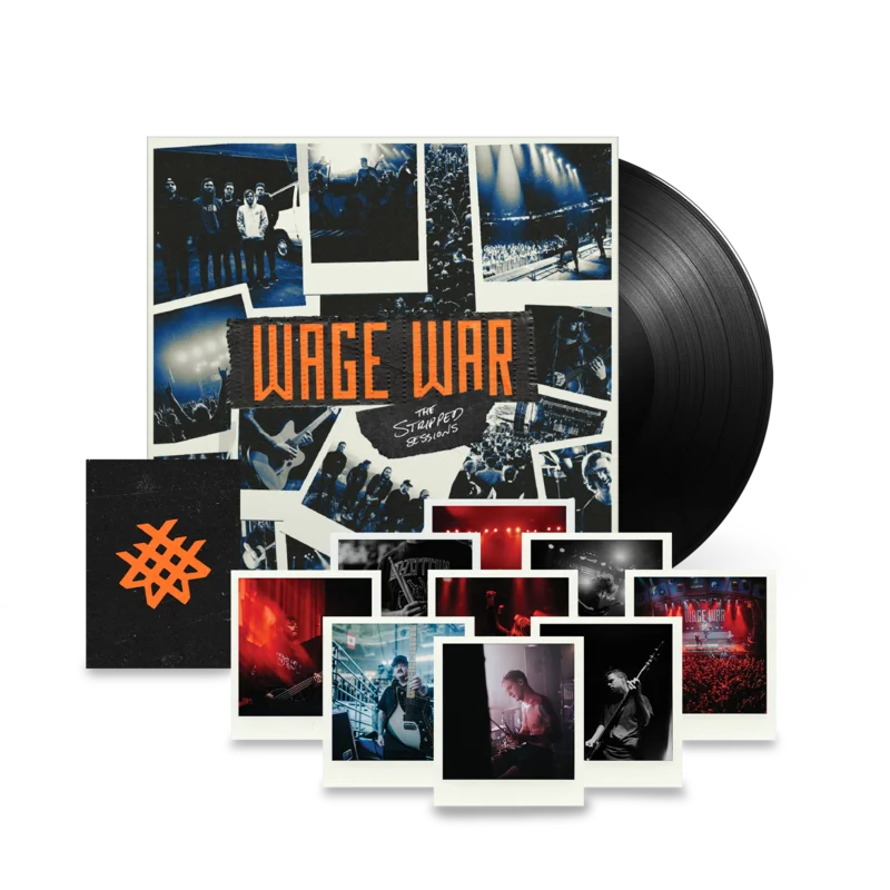 WAGE WAR 'THE STRIPPED SESSIONS' LP (Black Vinyl)