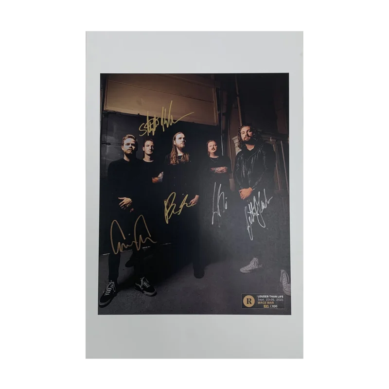 WAGE WAR X REVOLVER X LOUDER THAN LIFE - SIGNED FESTIVAL POSTER