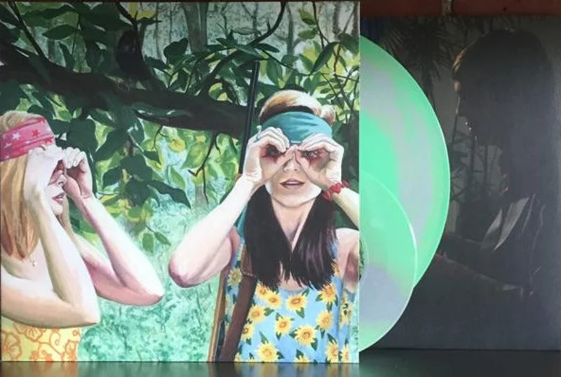 WALTER SCHREIFELS 'AN OPEN LETTER TO THE SCENE' LP + 7" - NEON GREEN/SILVER