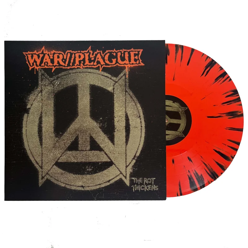 War//Plague: The Rot Thickens 12" (orange w/black splatter vinyl)