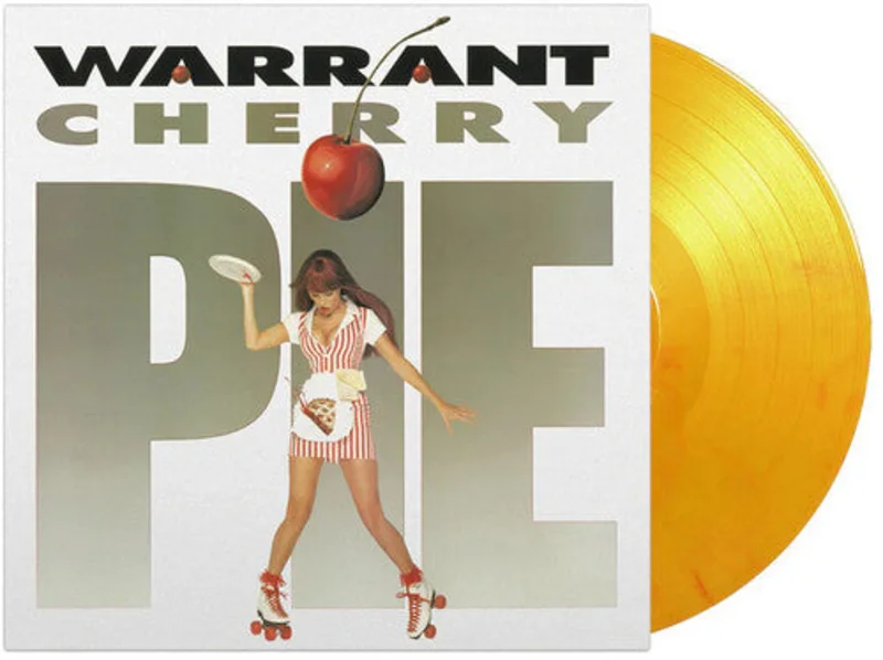 WARRANT 'CHERRY PIE' LP - IMPORT - YELLOW MARBLE