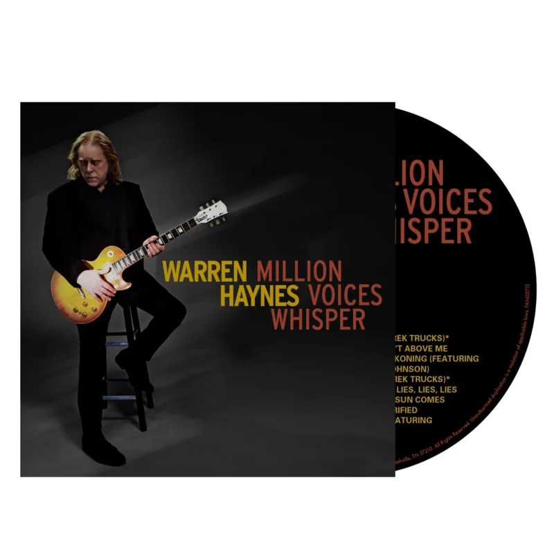 WARREN HAYNES 'MILLION VOICES WHISPER' CD