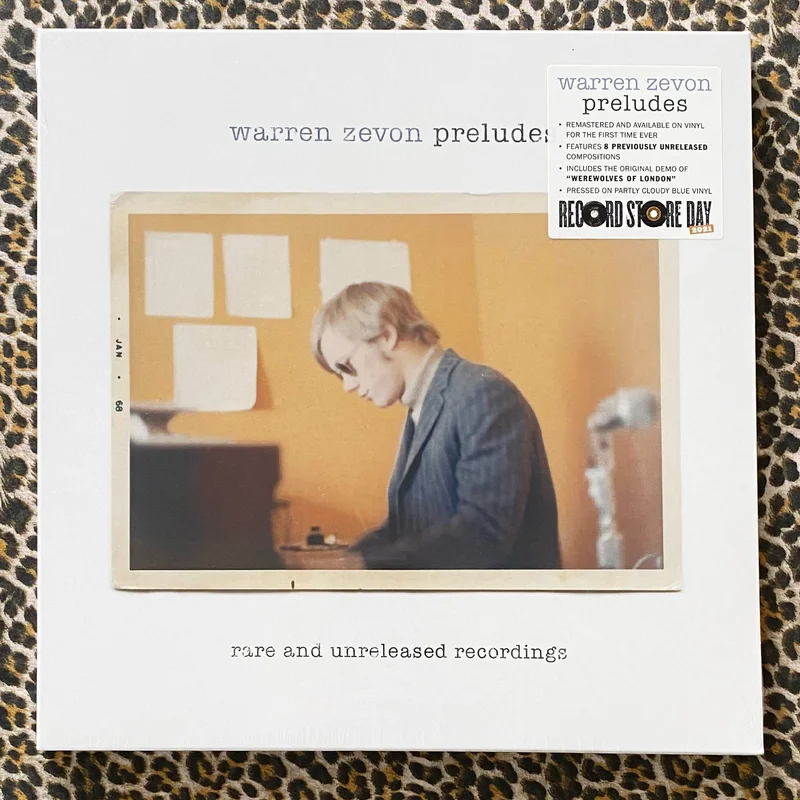 Warren Zevon: Preludes 12" (RSD 2021)