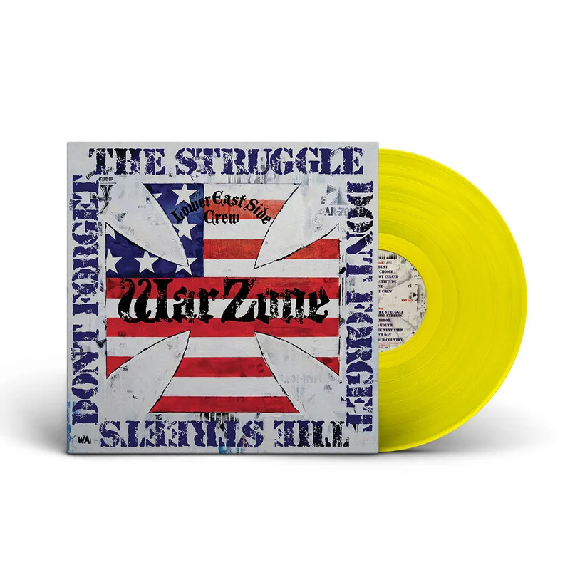 WARZONE DON'T FORGET THE STRUGGLE DON'T FORGET THE STREETS' LP - YELLOW