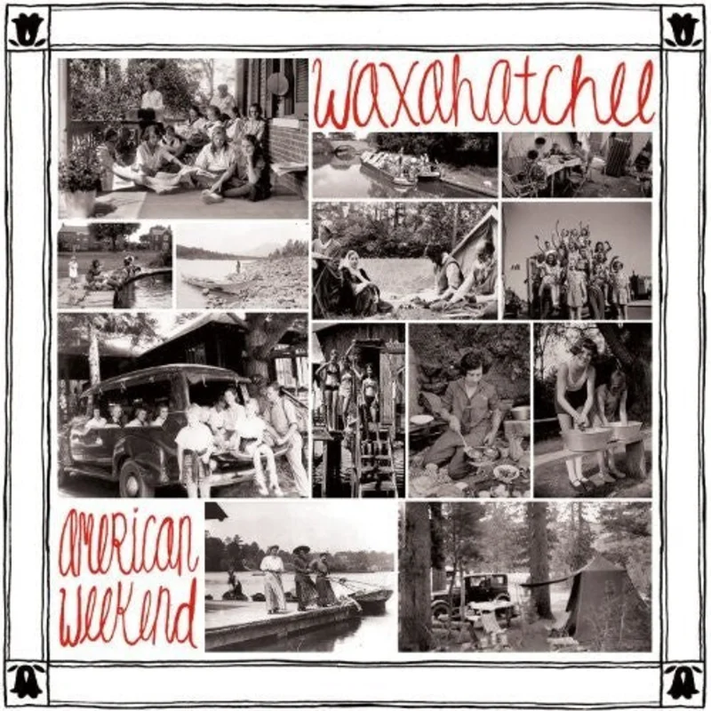 WAXAHATCHEE 'AMERICAN WEEKEND' LP - WHITE