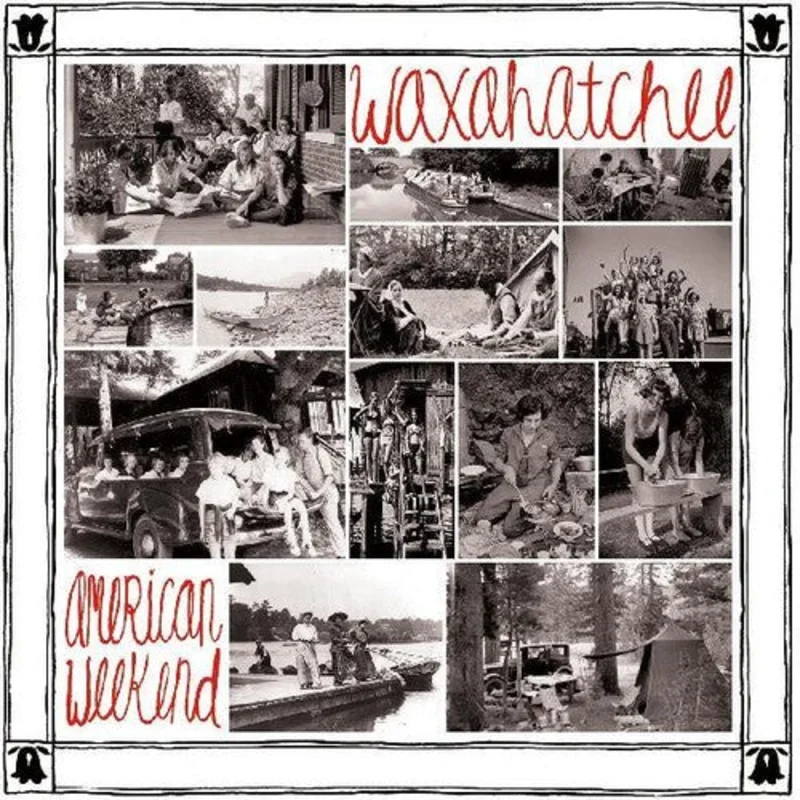 WAXAHATCHEE - AMERICAN WEEKEND - RED COLOR - VINYL LP