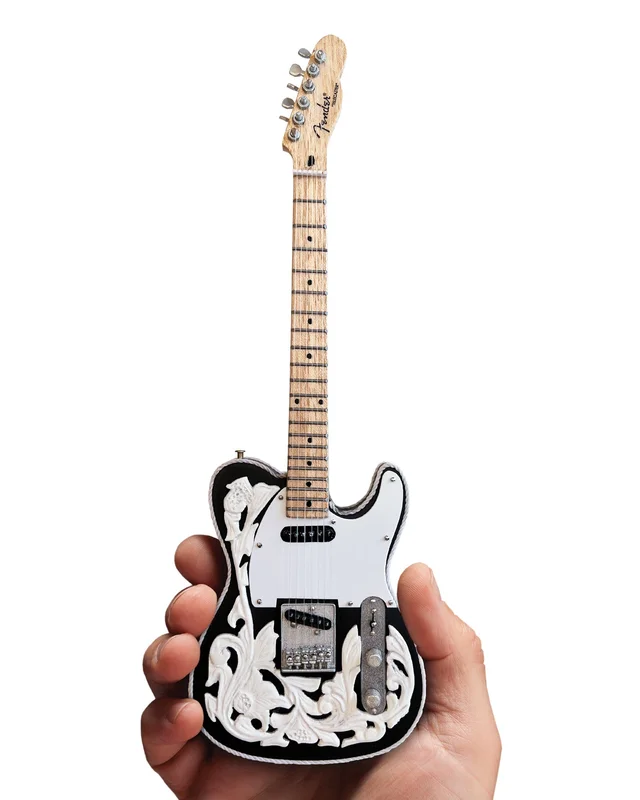 WAYLON JENNINGS - MINI FENDER TELE MINI GUITAR
