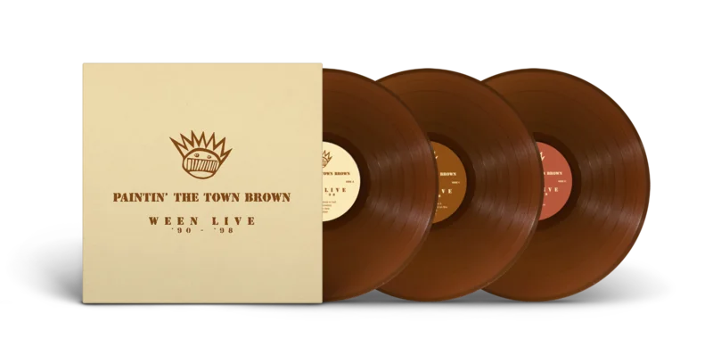 WEEN 'PAINTIN' THE TOWN BROWN: WEEN LIVE 1990-1998' 3LP - BROWN