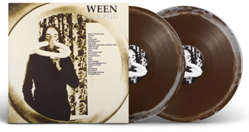 WEEN - THE POD - BROWN & CREAM COLOR - 2-LP - VINYL LP