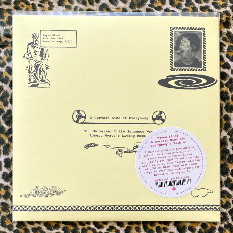 Weyes Blood: A Certain Kind 7" (RSD 2022)