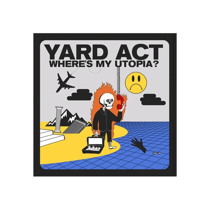 Wheres My Utopia?: 12x12  Screenprint