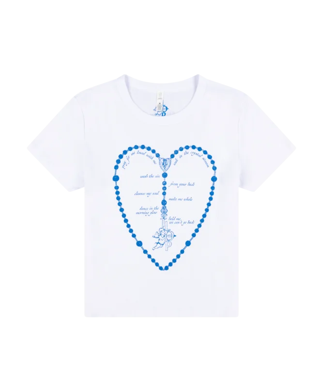 White Rosary Baby T-Shirt