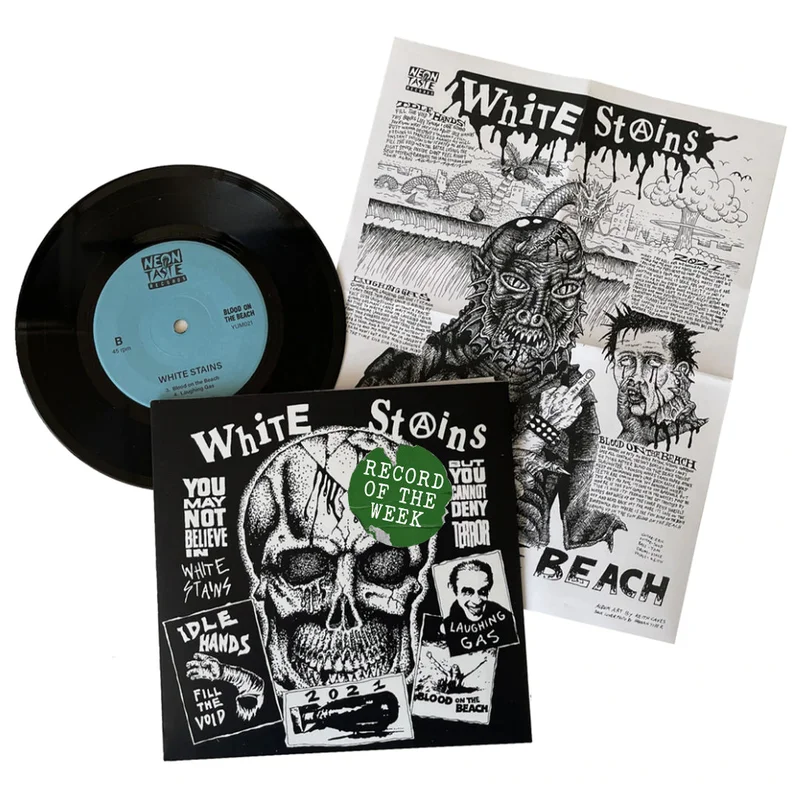 White Stains: Blood On The Beach 7"