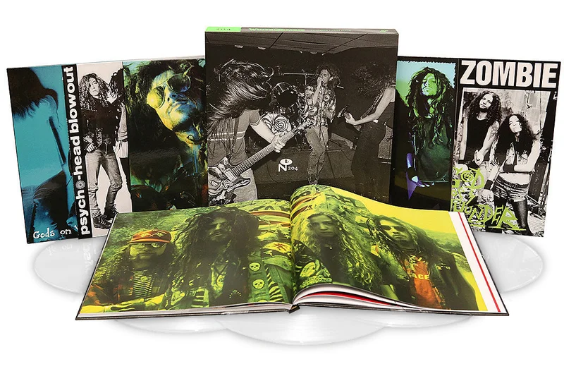 WHITE ZOMBIE 'IT CAME FROM N.Y.C.' 5LP - WHITE