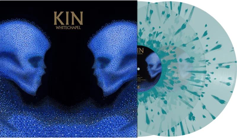 WHITECHAPEL KIN 2LP - EXCLUSIVE - LTD. 500 - ELECTRIC BLUE/AQUA BLUE/SPLATTER