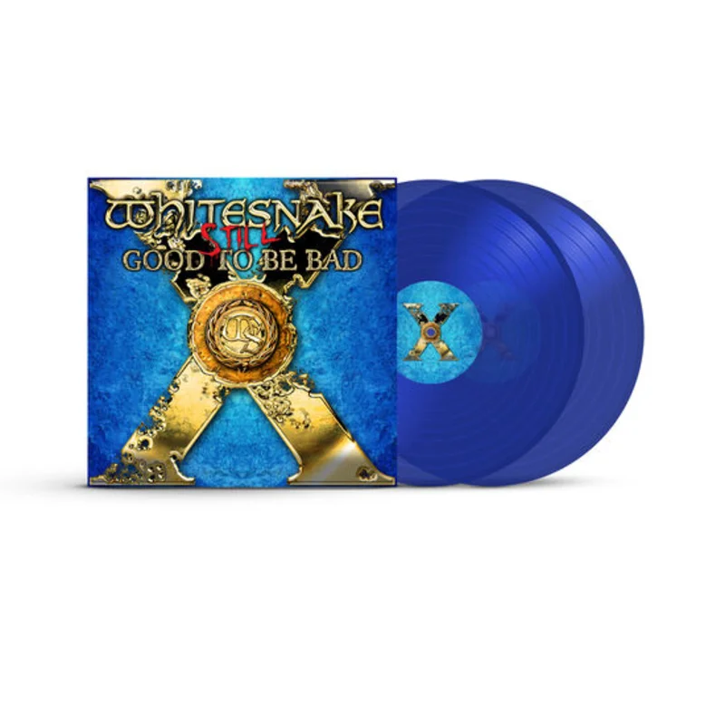 WHITESNAKE 'STILL... GOOD TO BE BAD' 15TH ANNIVERSARY 2LP - BLUE TRANSLUCENT