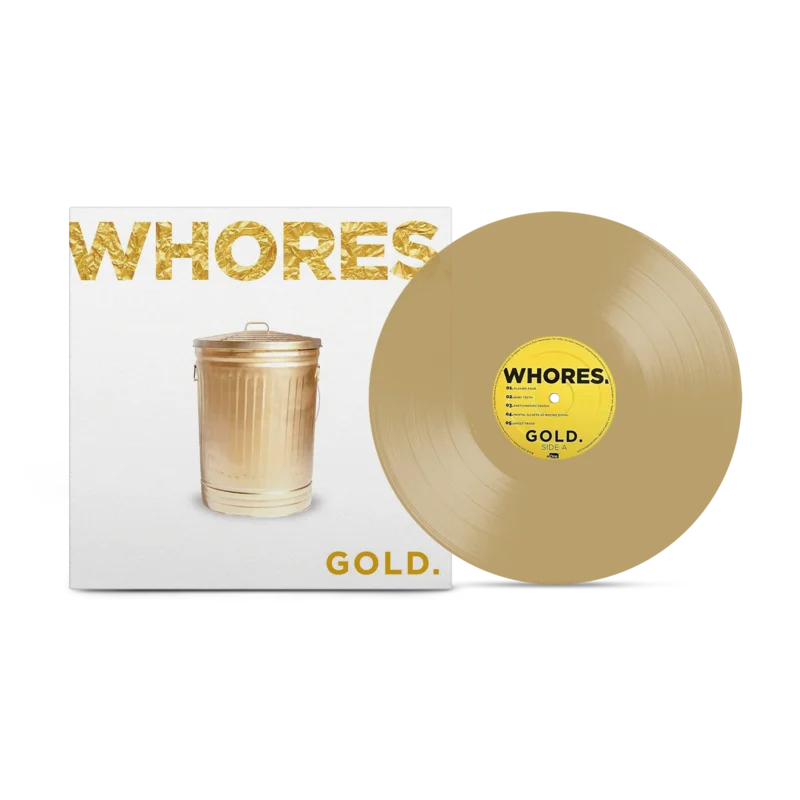 WHORES 'GOLD' LP (Transparent Tan Vinyl)