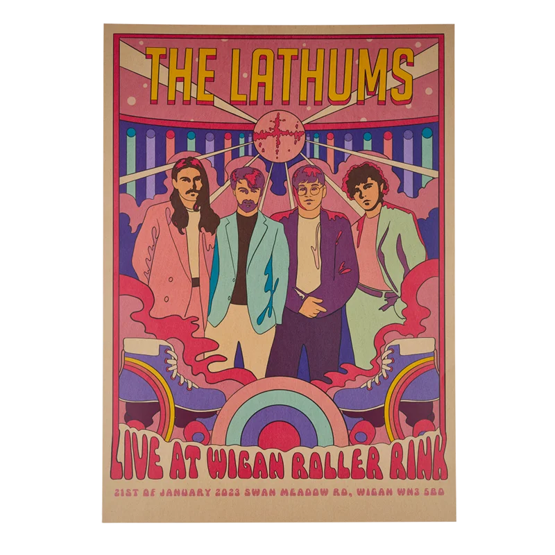 Wigan Roller Rink: Limited Edition Numbered Print