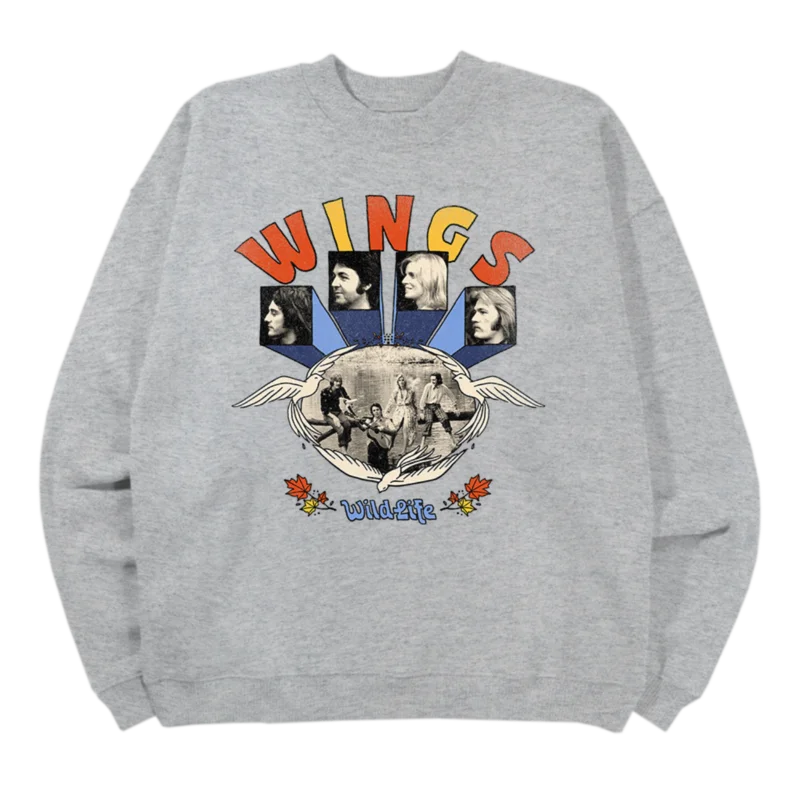 Wild Life Logo Graphic Sweatshirt