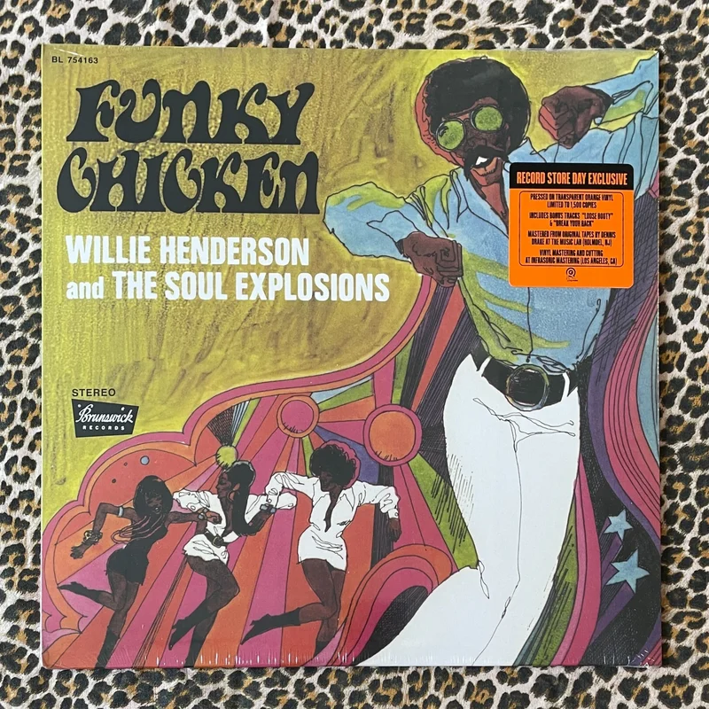 Willie Henderson and The Soul Explosions: Funky Chicken 12" (RSD 2023)