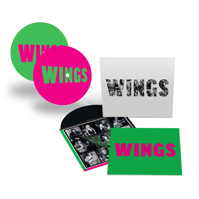 WINGS - 1LP Collection + Wings Dual Tone Slipmat Fan Pack