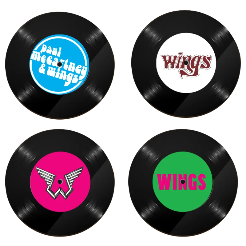 Wings Dual Tone Coaster Set