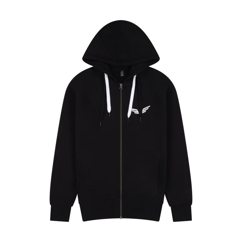 Wings Logo Zip-Up Hoodie