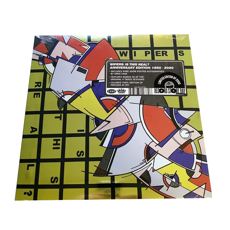 Wipers: Is This Real? (40th Anniversary) 12" + 7"  (RSD)