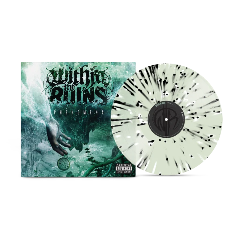 WITHIN THE RUINS 'PHENOMENA'10TH ANNIVERSARY EDITION LP (Coke Bottle Clear w/ Black & White Splatter Vinyl)