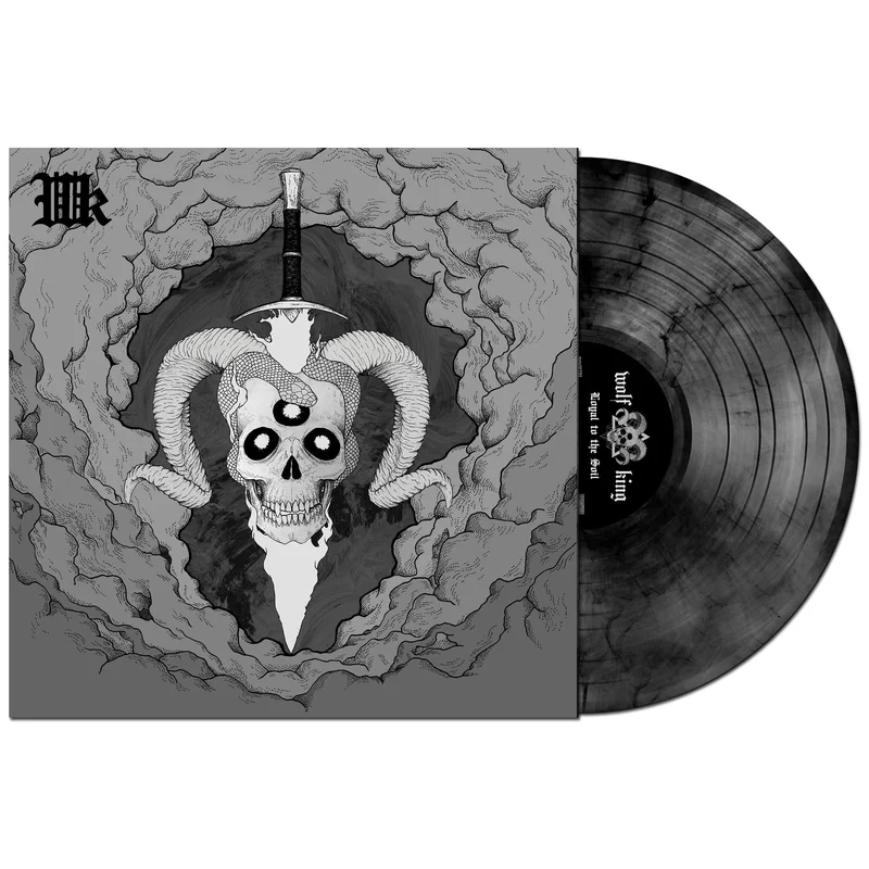 WOLF KING 'LOYAL TO THE SOIL' LP - REISSUE - CLEAR/BLACK SMOKE