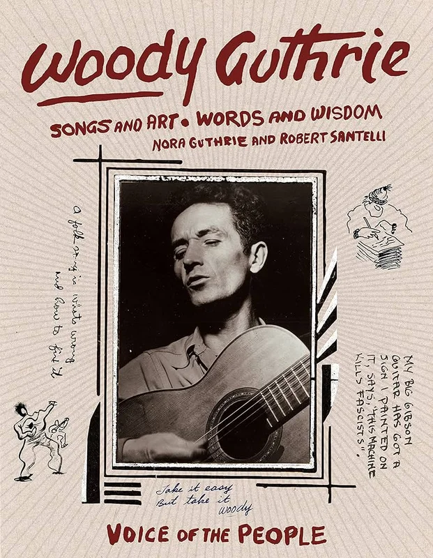 WOODY GUTHRIE - SONGS AND ART - HARDCOVER - BOOK