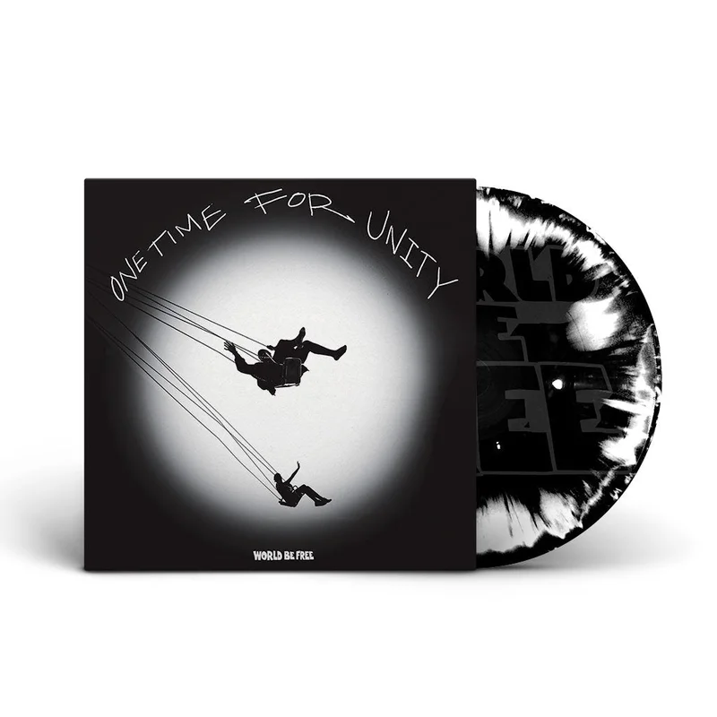 WORLD BE FREE 'ONE TIME FOR UNITY' LP - BLACK/WHITE/SUNBURST
