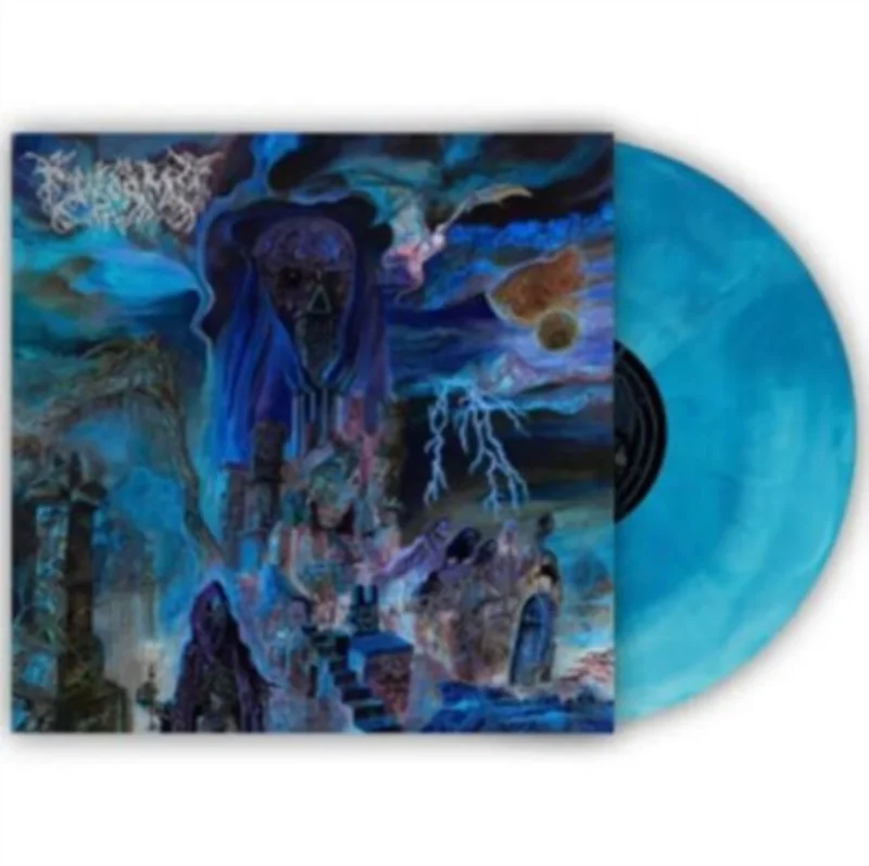 WORM 'BLUENOTHING' LP - LTD. - CYAN/BONE/GALAXY