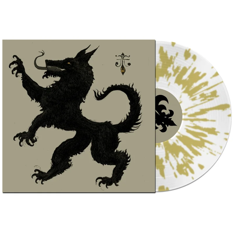 WORMWITCH 'WOLF HEX' LP - CLEAR/GOLD SPLATTER