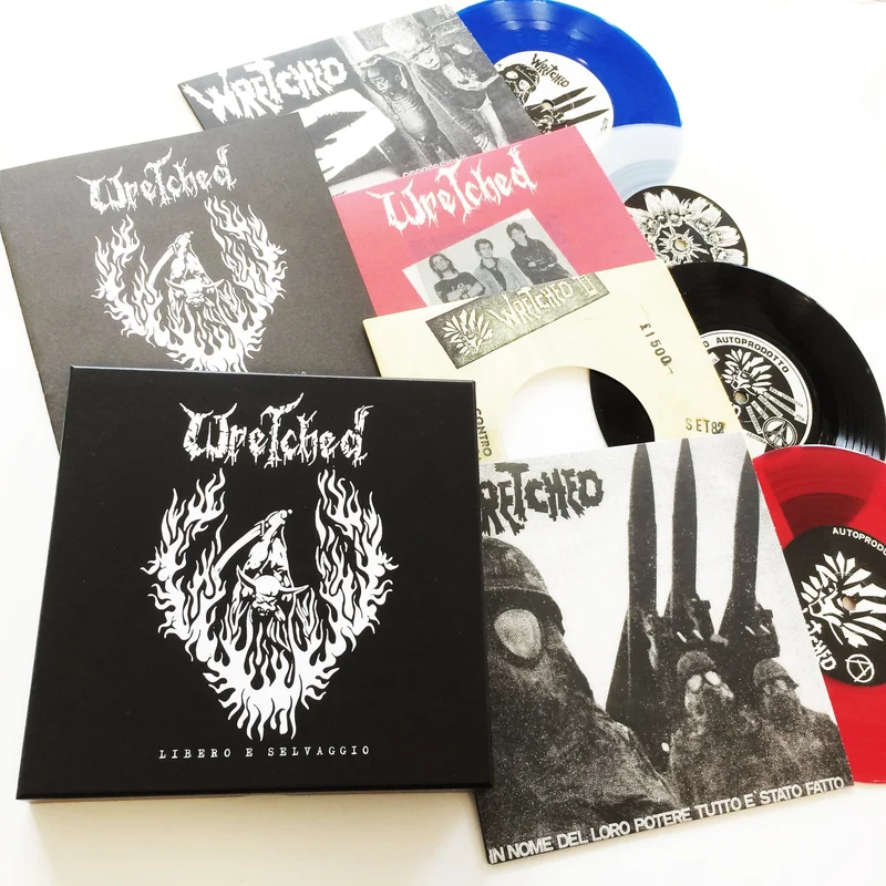 Wretched: Libero E Selvaggio 7" box set